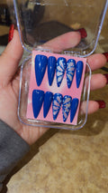 Blue stiletto 💙