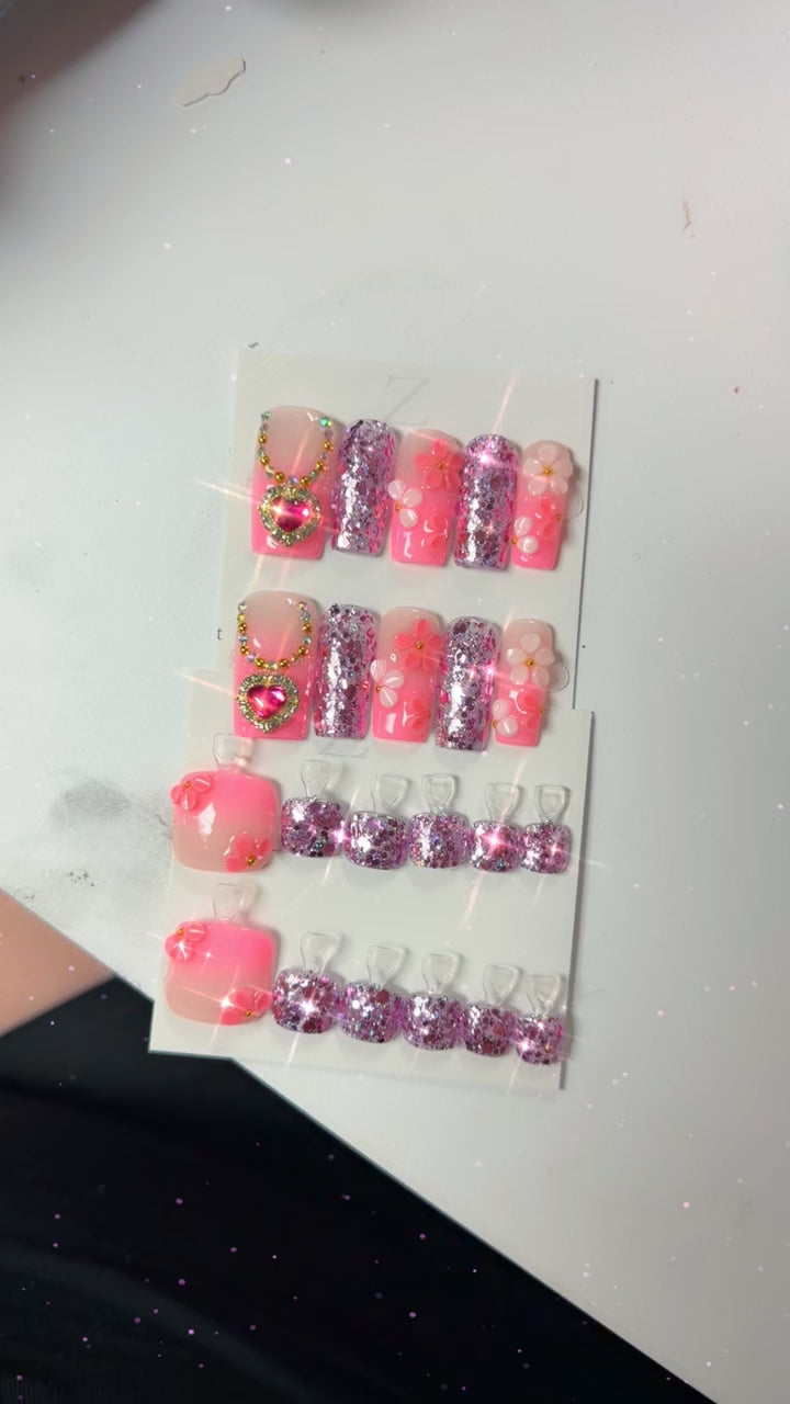 Full set 🩷💜